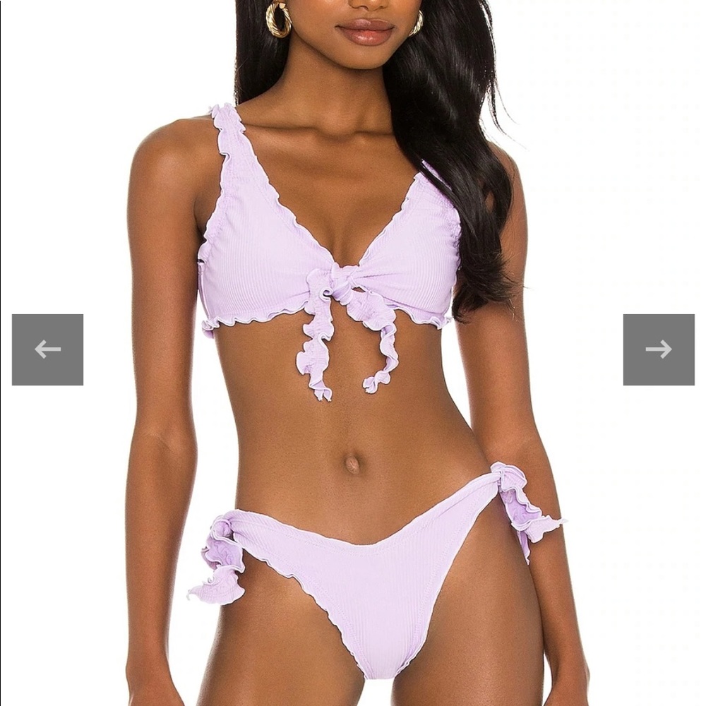 Tularosa blayk top and bottom bikini